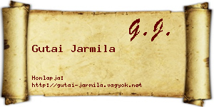 Gutai Jarmila névjegykártya